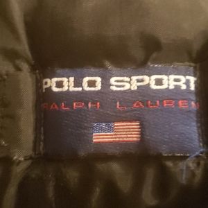 Heavy Puffy Type Polo Sport Reversible Coat